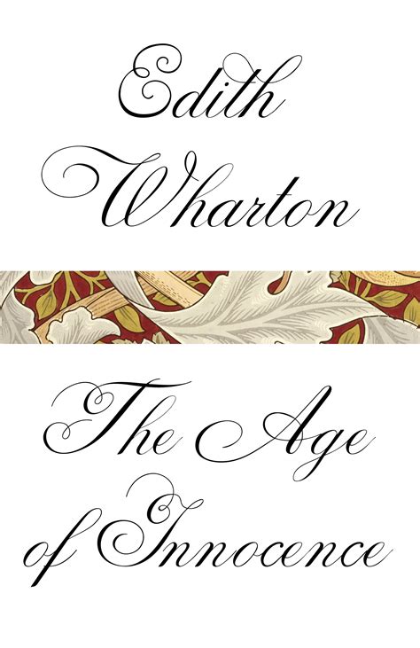 The Age Of Innocence By Edith Wharton Penguin Books Australia