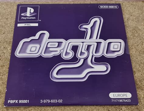 Brand New Demo 1 Europe Sced 00816 Sony Playstation 1 Demo Disc Retro