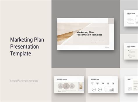 Marketing Plan Powerpoint Template By Back Up Graphic On Dribbble