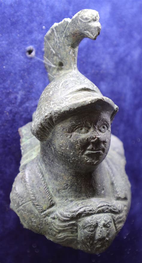 The Silicon Tribesman Bronze Bust Of Minerva Meffan
