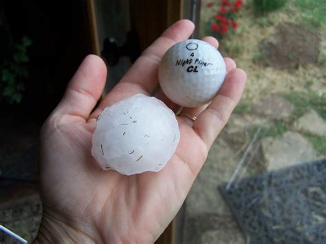 Hail As Big As Golf Balls Another Storm Causes Multiple Car Crash In