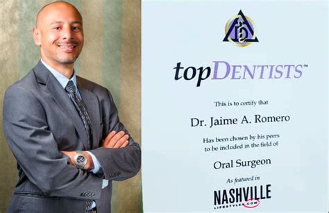 Solace Oral Surgery Dr Jamie Romero 2018 Top Dentist For Oral And