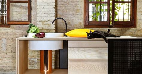 meja dapur minimalis  kayu simple  minimalis
