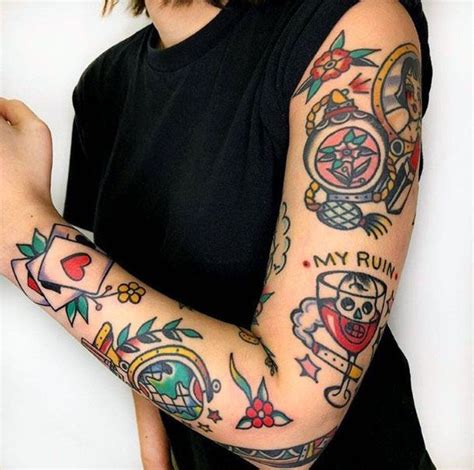 Top 100 Best American Traditional Tattoo Ideas For Women Old School