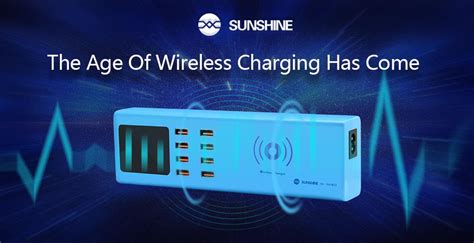 Sunshine Ss 309wd Smart Quick Charger With Wireless Charging