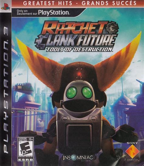 Ratchet And Clank Future Tools Of Destruction 2007 Playstation 3 Box Cover Art Mobygames