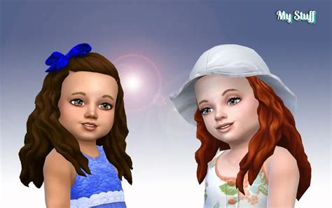 Pin By Bri Adams On Ts4 Cc Toddler Curly Hair Toddler Hairstyles