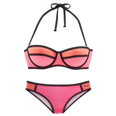 Balconette Bikini Pink Orange Von Bench Lascana