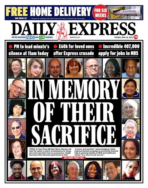 Tuesdays National Newspaper Front Pages Newspaper Front Pages Daily Express Daily Star