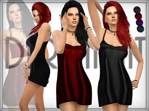 the sims resource meadow slip lingerie by darknightt sims 4 downloads