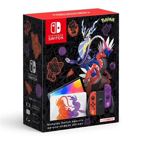 Nintendo Switch Oled Model Pokemon Scarlet And Violet Limited Edition