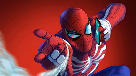 1366x768 Spiderman On Phone 4k 1366x768 Resolution Hd 4k Wallpapers