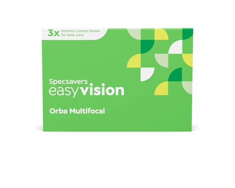 Easyvision Orba Multifocal Monthly Multifocal Contact Lenses