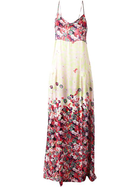 Lyst Pinko Floral Maxi Dress