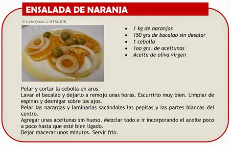 Deliciosas y fáciles recetas de cocina en inglés y español. GASTROSUR. : RECETAS DE COCINA GADITANA