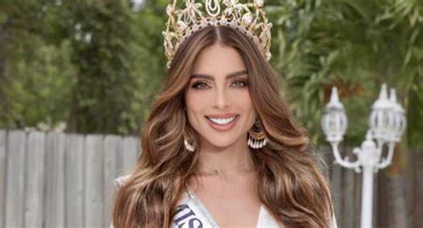 Miss Colombia Camila Avella Respondió Con Elegancia A Las Críticas