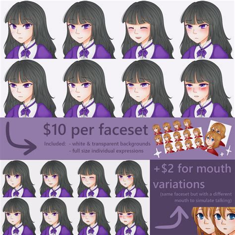 Linys Faceset Commissions Topic