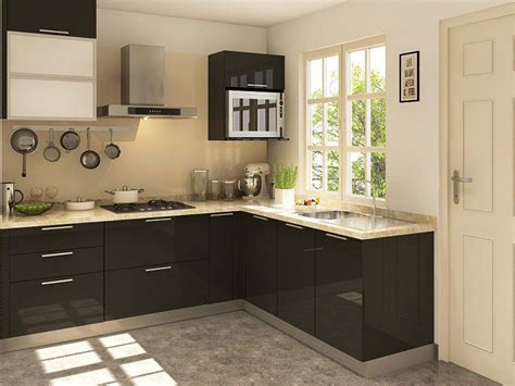 Design the perfect kitchen online! Hudson L-shaped Modular Kitchen Designs (With images) | L ...