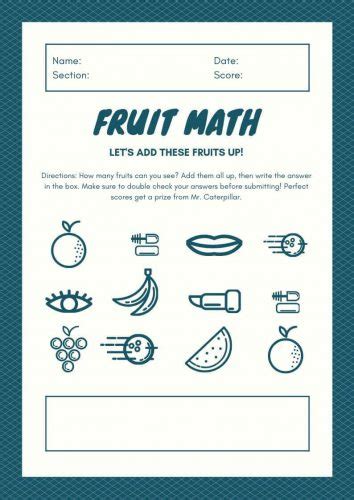 The worksheets are offered in developmentally. 25 Free Kindergarten Math Worksheets Printable - Nerdy ...