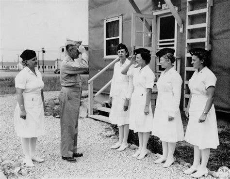 army nurses promoted at camp atterbury hospital women of world war ii