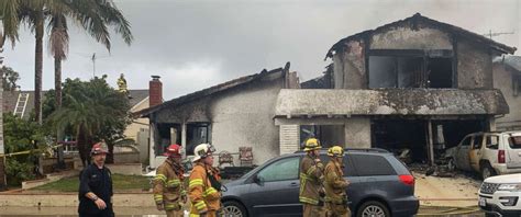 5 Killed After Plane Crashes Into California House