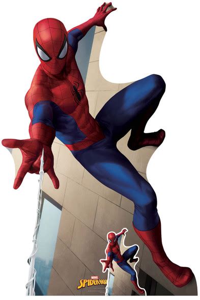 Spider Man Spiderverse Official Lifesize Marvel Cardboard Cutout