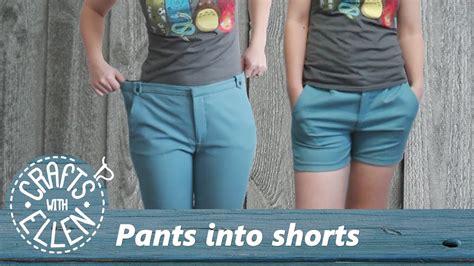 How To Shorten Long Pants