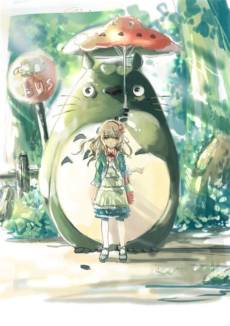Tonari No Totoro My Neighbor Totoro Mobile Wallpaper By Ooi Choon