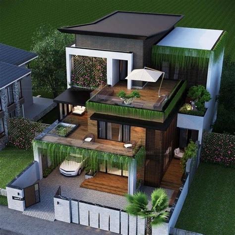 Cool Home Front Design Small House Ideas