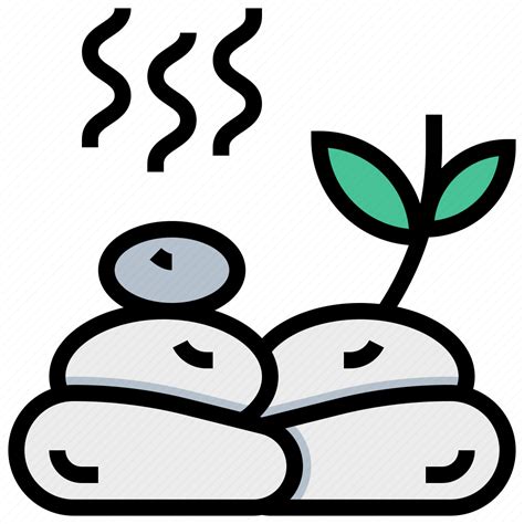 Hot Relax Spa Stone Icon Download On Iconfinder