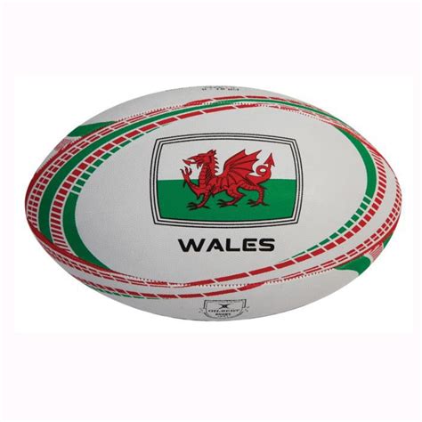 Toute l'actualité de la planète ovale ! GILBERT Ballon de Rugby Supporter Pays de Galles - Prix ...