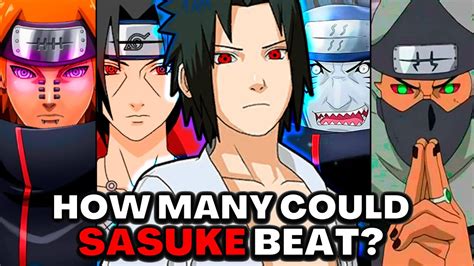 Hebi Sasuke Vs Every Akatsuki Member Youtube
