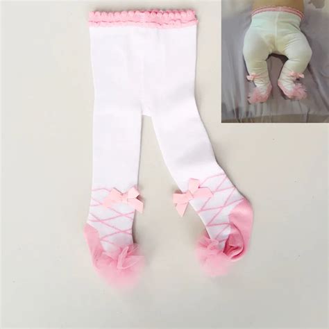 Infant Toddler Baby Tights Lace Newborn Stocking Girls Cotton Tights