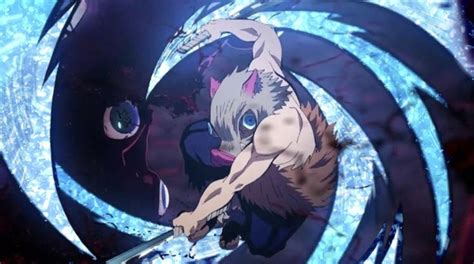 Inosuke Beast Breathing Glitterr Anime