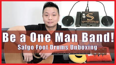 Best Foot Drums For Guitarists Salgo Foot Drums Unboxing And First Impressions Youtube