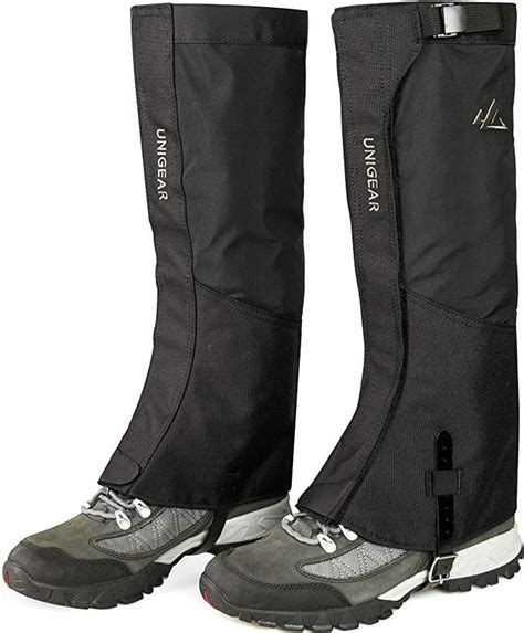 Unigear Outdoor Gamaschen D Wasserdichte Gamaschen Fabric Boot Gamaschen Zum Wandern