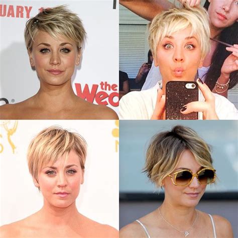 Short bangs pixie haircut pixie haircut with medium length bangs boyish pixie haircuthere are the best looking 2013. Kaley Cuoco Short Hair Pixie Cut | Hairstyles | Pinterest ...