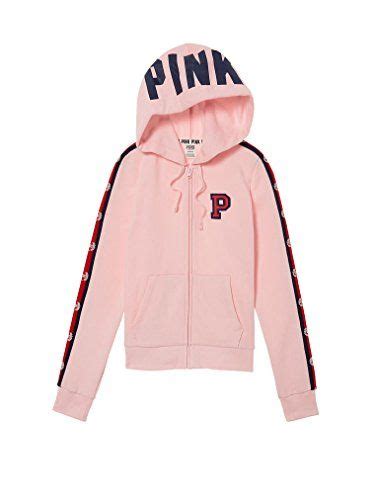 Vs Pink Victorias Secret Pink Perfect Full Zip Limited Edition Hoodie