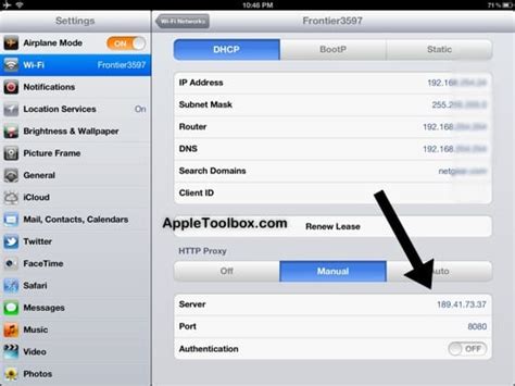 How To Set Up And Configure Proxy Settings On An Ipad Iphone Or Ipod