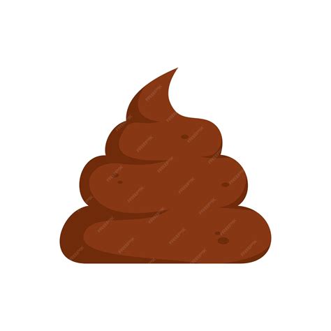 Premium Vector Cartoon Poop Vector Illustration