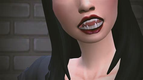 My Sims 4 Blog Vampire Teeth By Pickypikachu