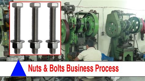 Nuts Bolt Manufacturing Process Nuts And Bolt Hexagon Nut