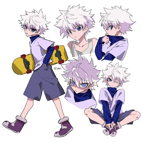 Killua Zoldyck Hunter X Hunter Drawn By U0rei Danbooru