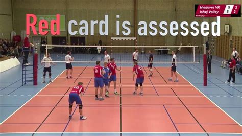 This guide is applicable for the game of volleyball played at any level. Red card volleyball - Yellow card volleyball - Sanctioning in volleyball - YouTube