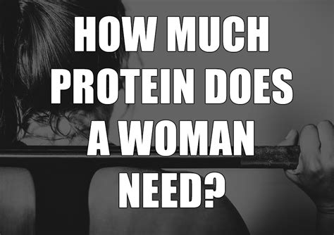 How Much Protein Does Women Needs To Intake Protein Powder For Women