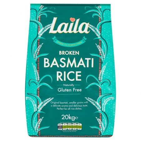 (3) stir and bring back to the boil, keeping uncovered. Laila Broken Basmati Rice 20 kg