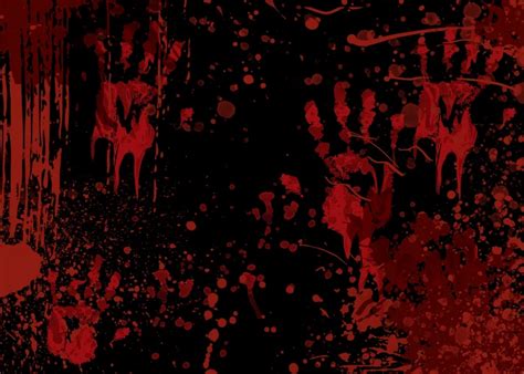 Blood Splatter Splattered Drops Halloween Background Psd Free