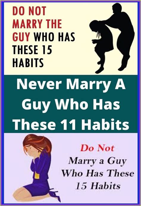 Never Marry A Guy Who Has These 11 Habits A Guy Who Never Married Guys