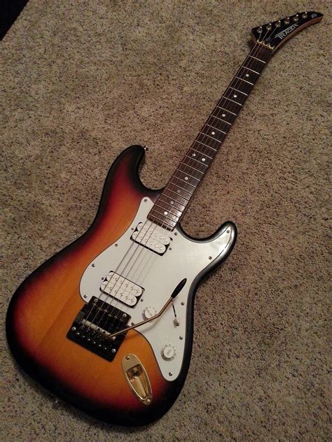 Peavey Tracer Neck And A Stratocaster Body With A Kahler Tremolo