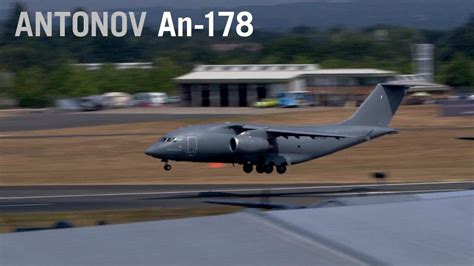 Antonovs An 178 Shows Off Its Maneuverability At Farnborough Airshow